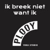 Ik breek niet want ik PLOOY shirt heren Black - Afbeelding 2
